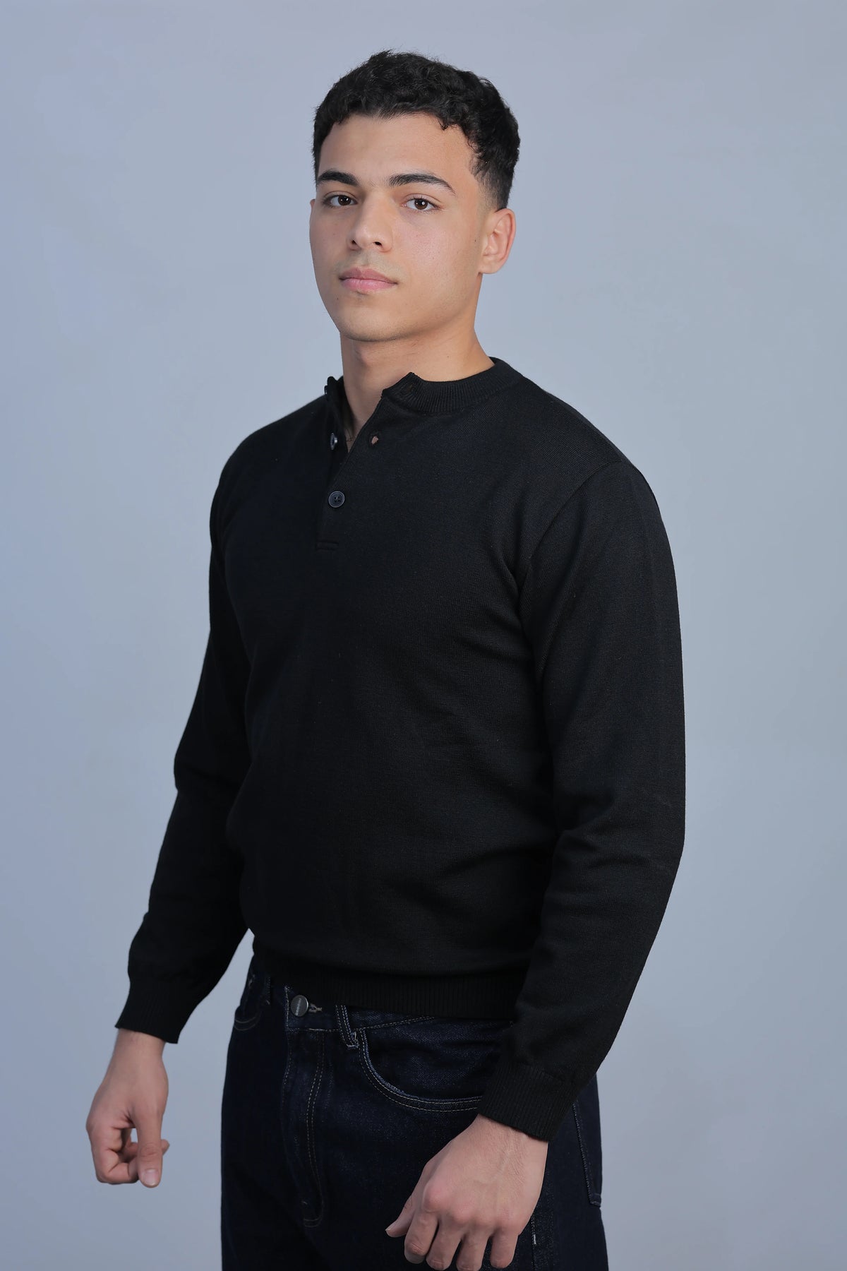 Groomi Henley Knit