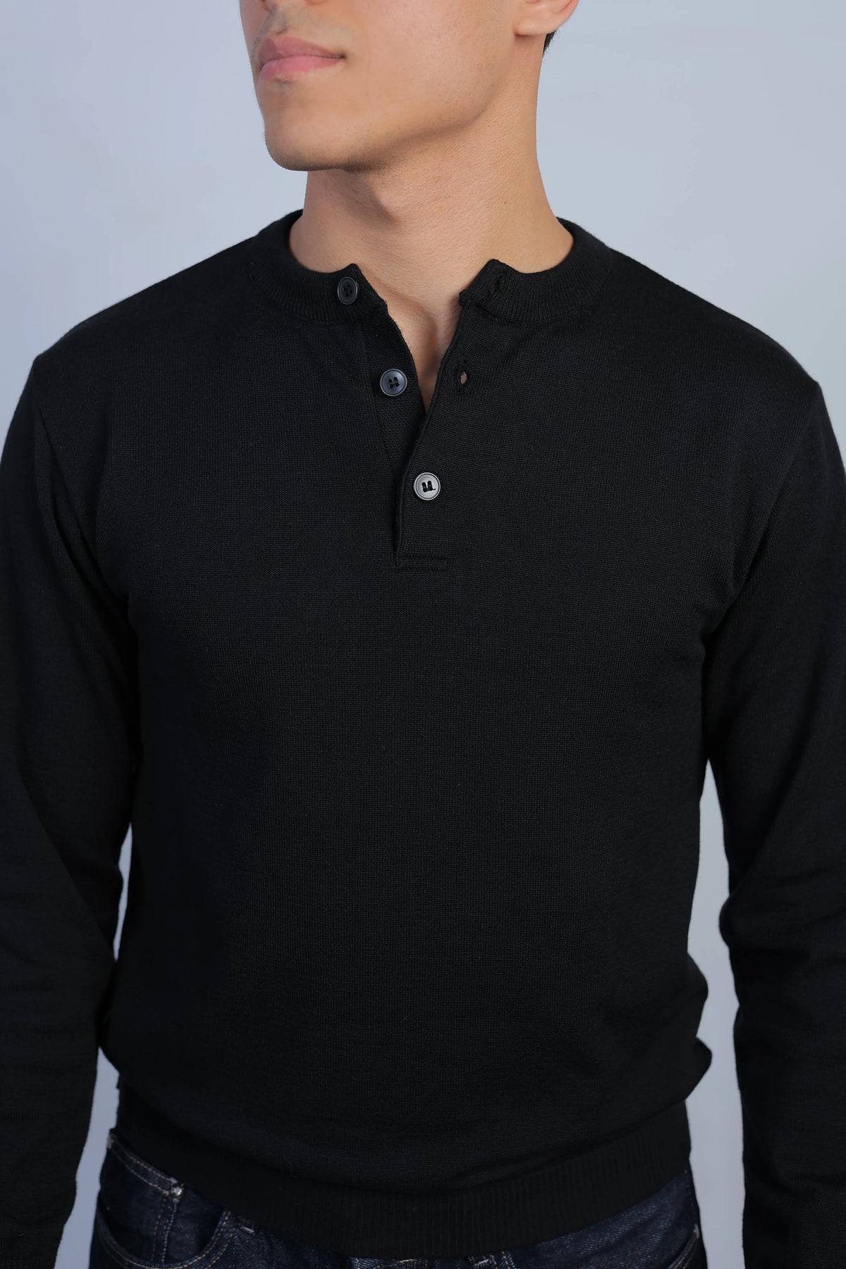 Groomi Henley Knit