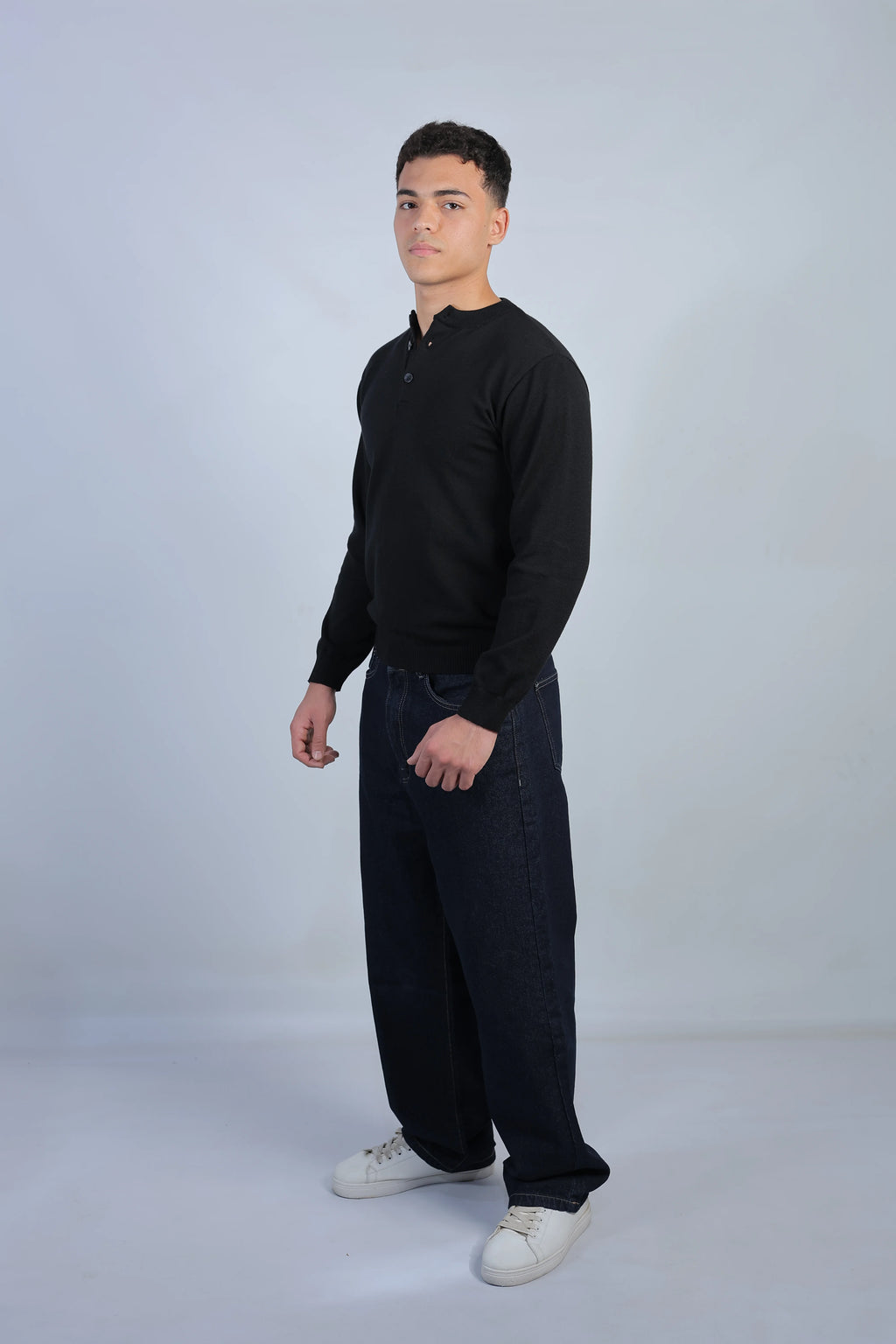 Groomi Henley Knit