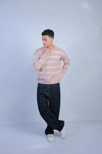 Groomi Knit T-shirt Stripe