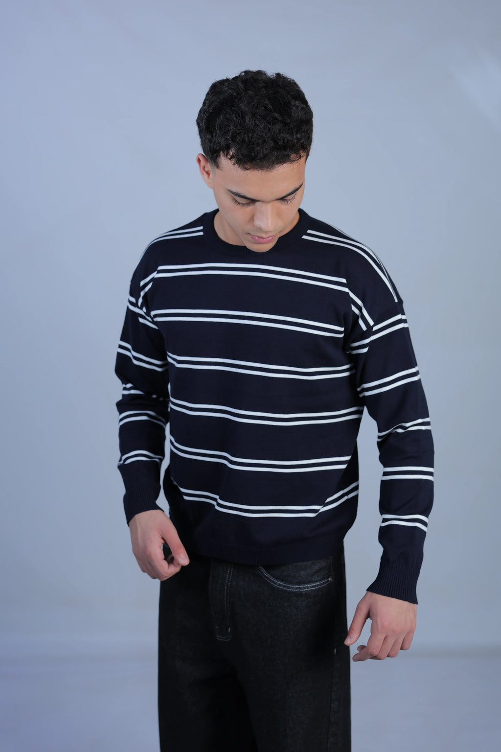 Groomi Knit T-shirt Stripe