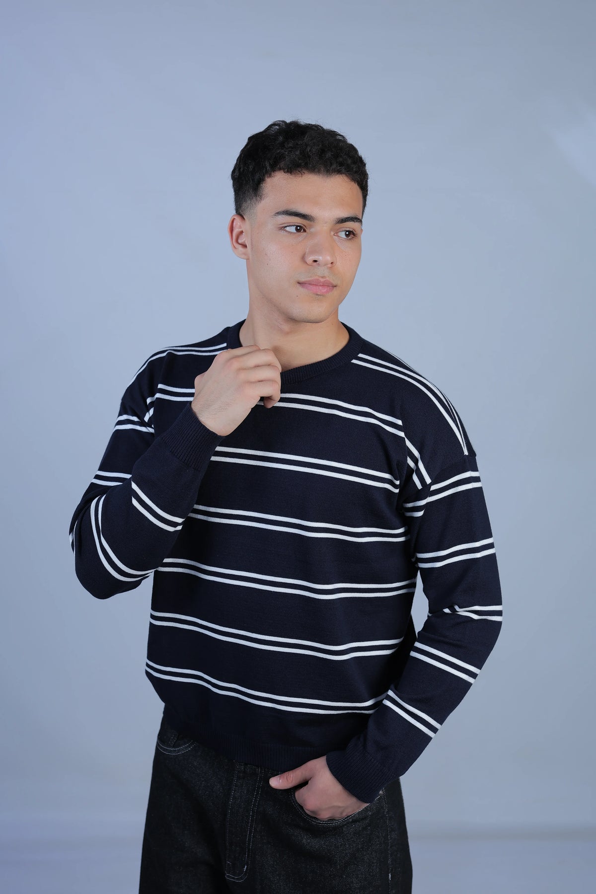 Groomi Knit T-shirt Stripe