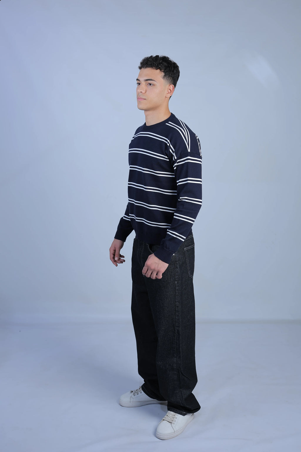 Groomi Knit T-shirt Stripe