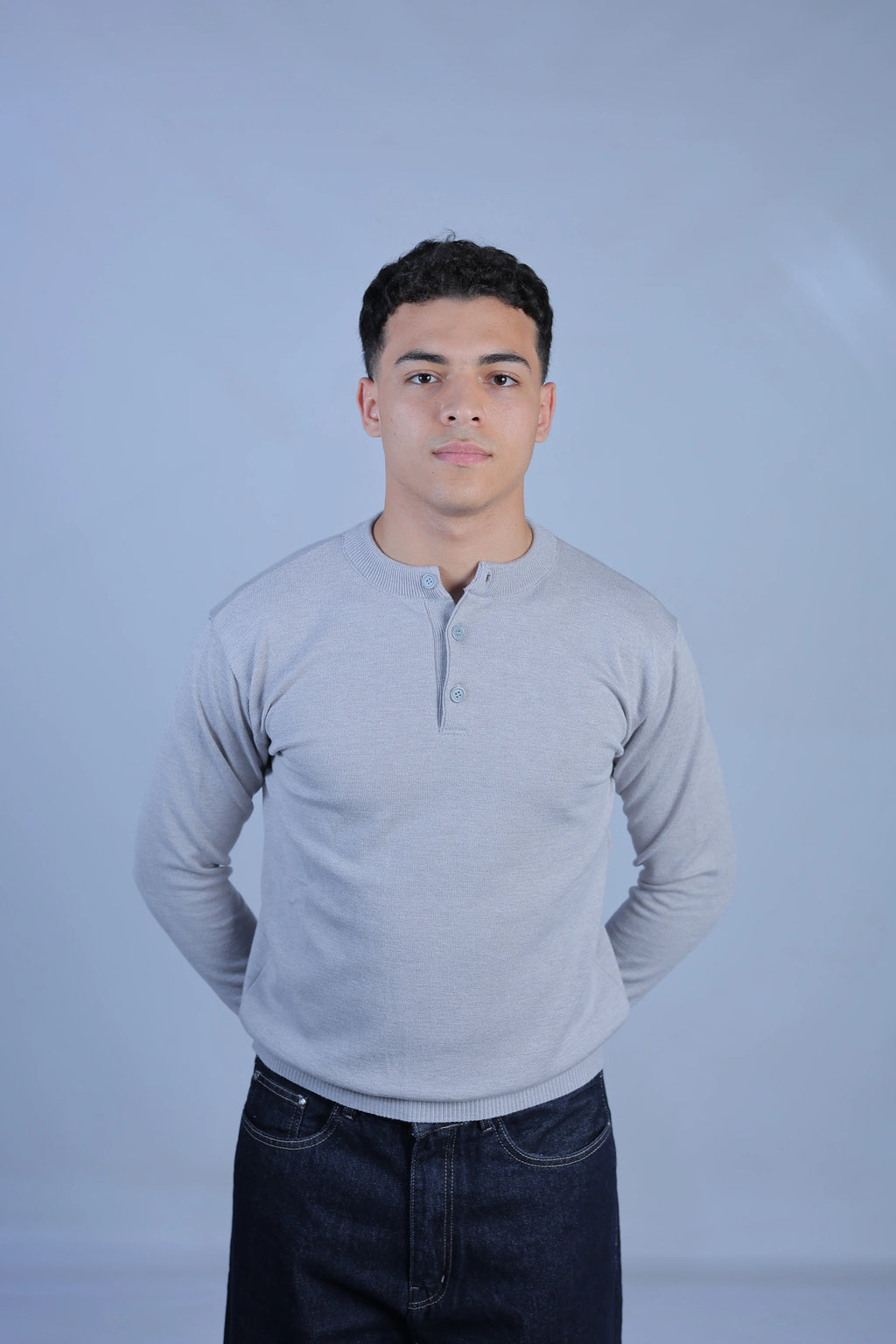 Groomi Henley Knit