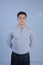 Groomi Henley Knit