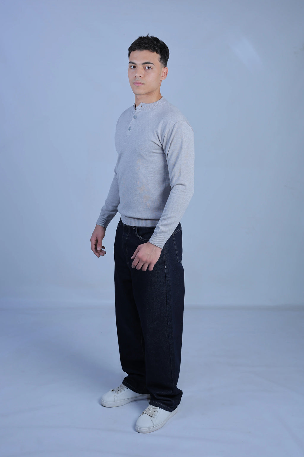 Groomi Henley Knit
