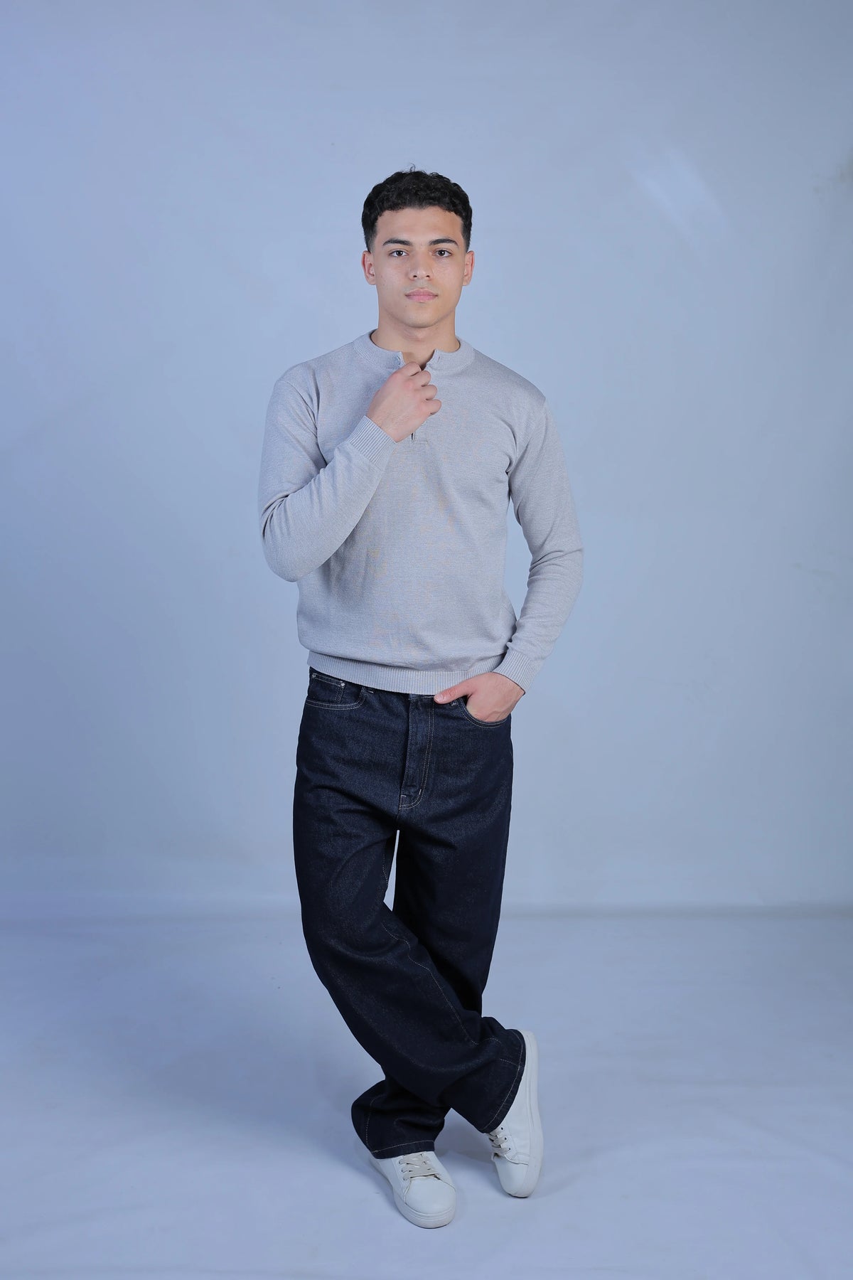 Groomi Henley Knit