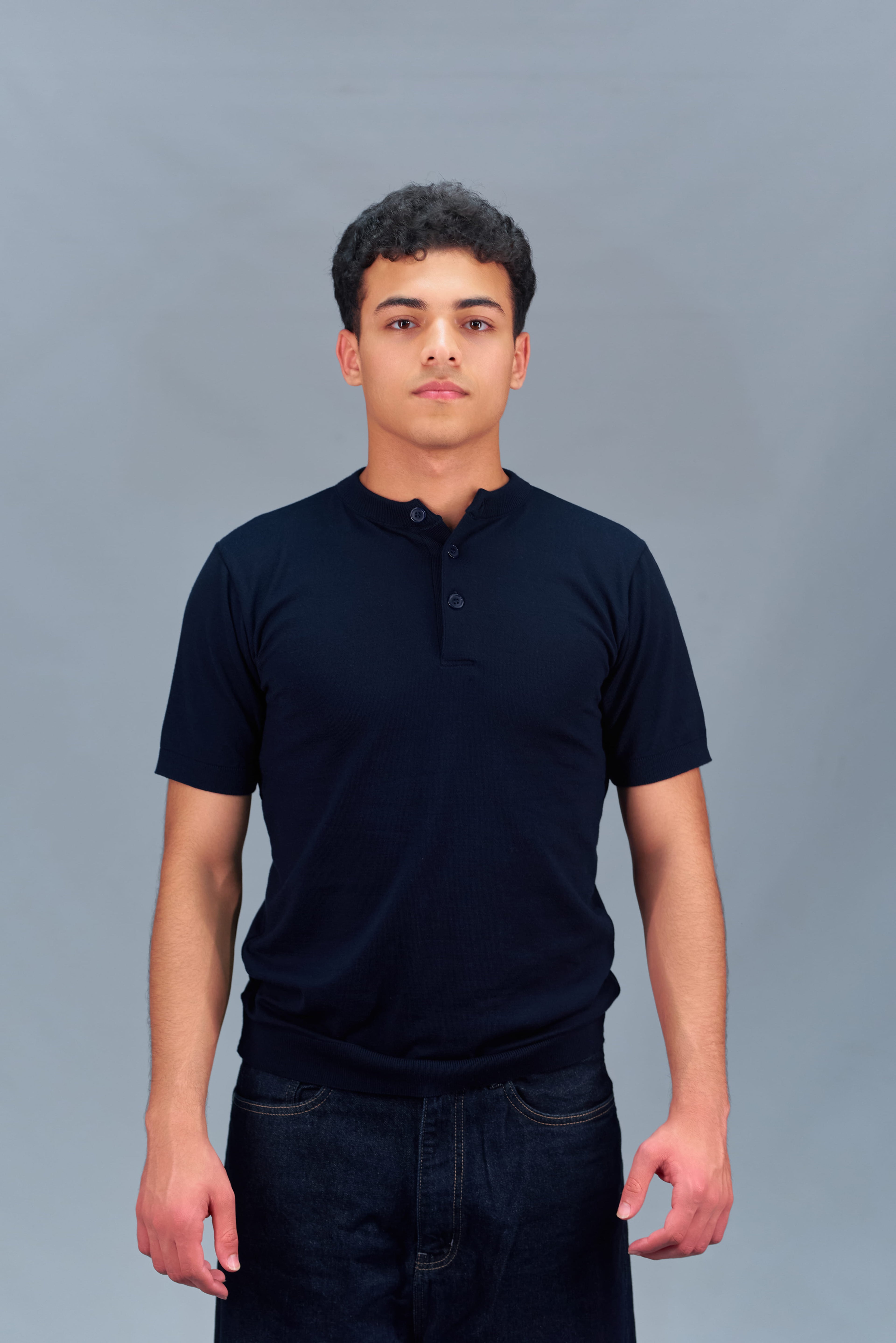 Groomi Henley Knit