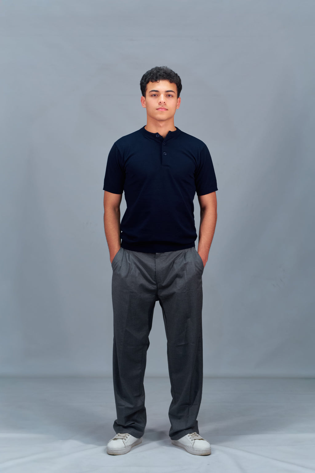 Groomi Henley Knit