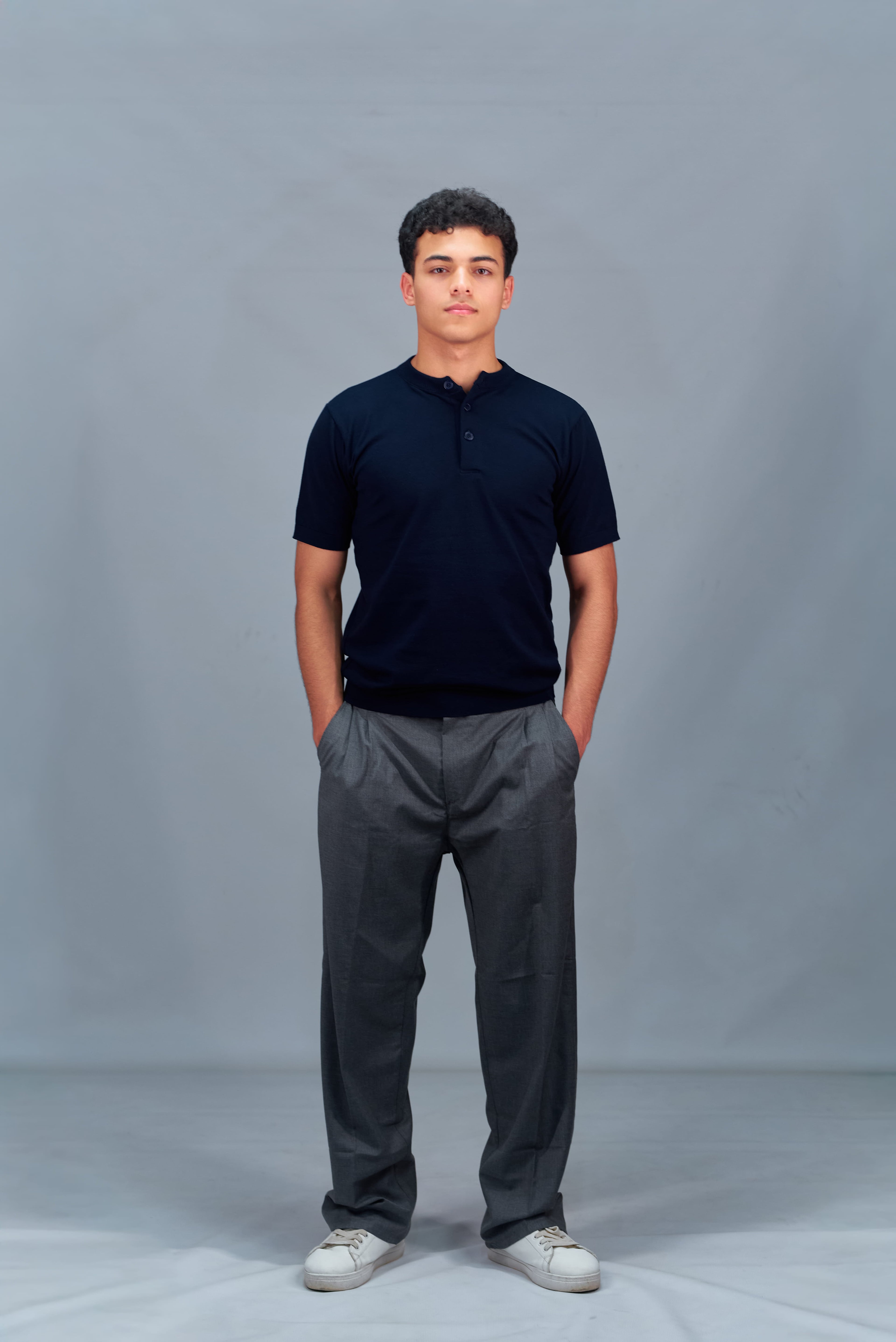 Groomi Henley Knit