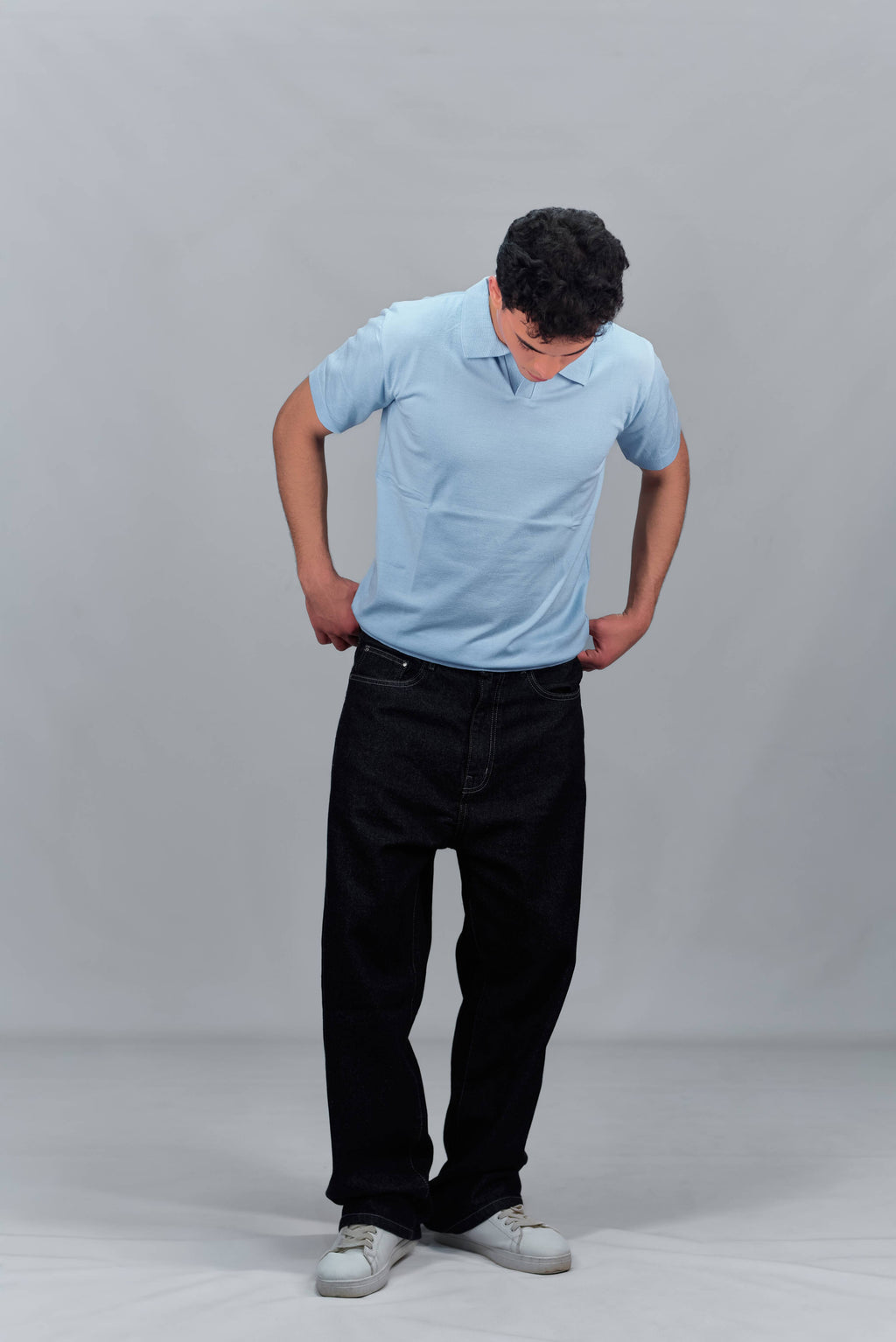 Essential knit polo