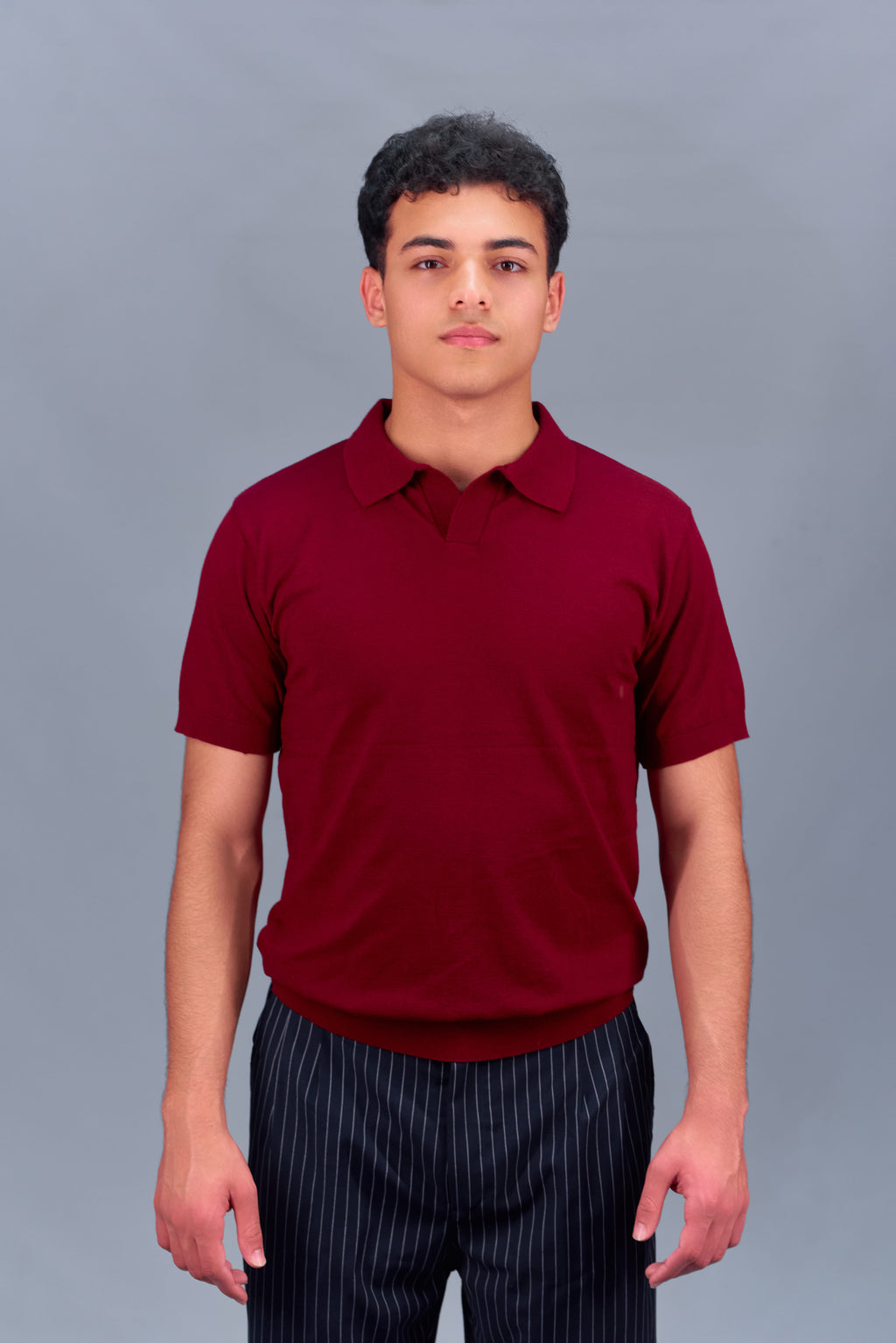 Essential knit polo