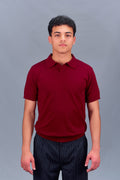 Essential knit polo