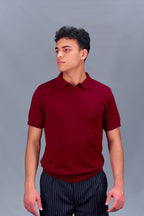 Essential knit polo