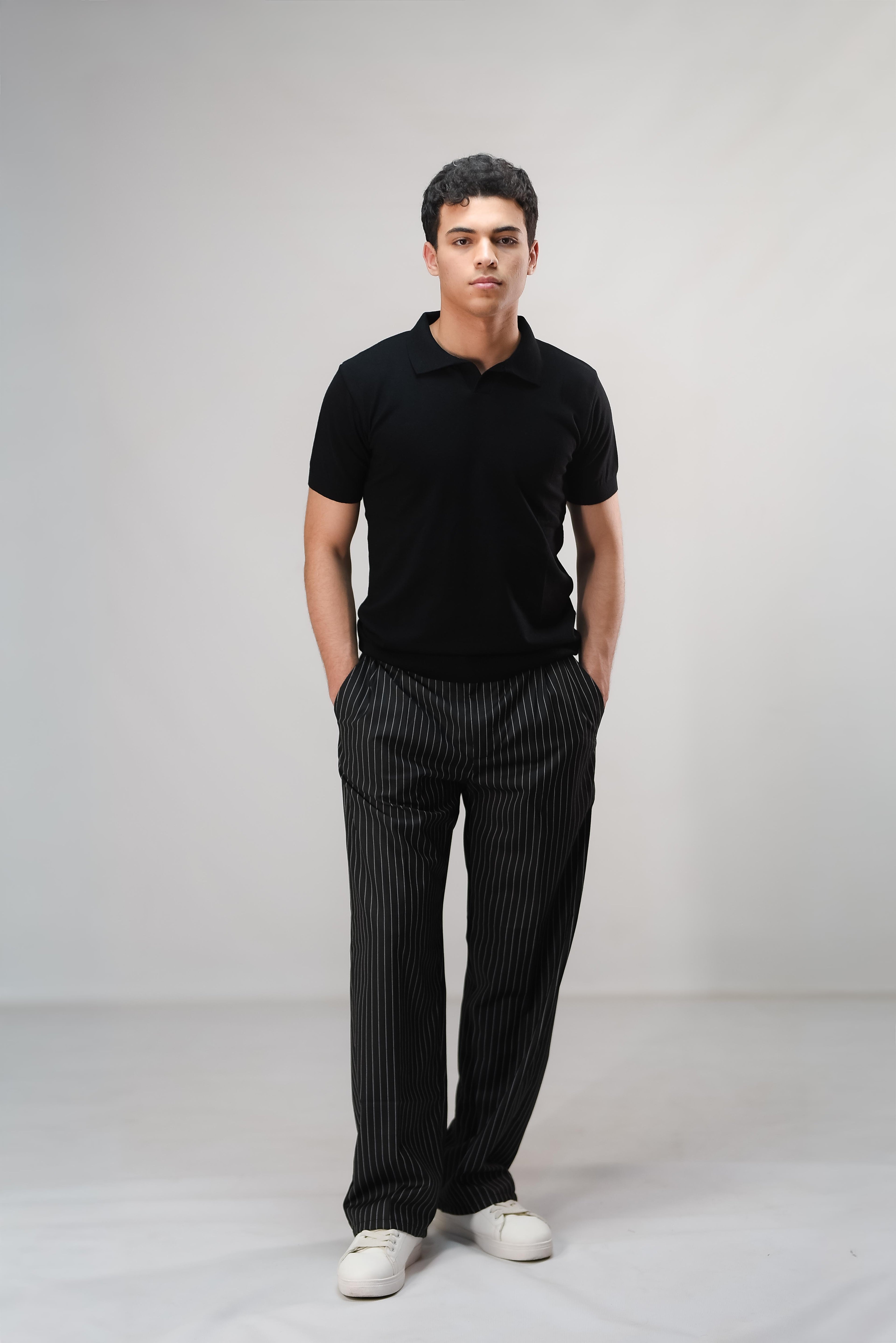 Easy fit pants (Stripe)