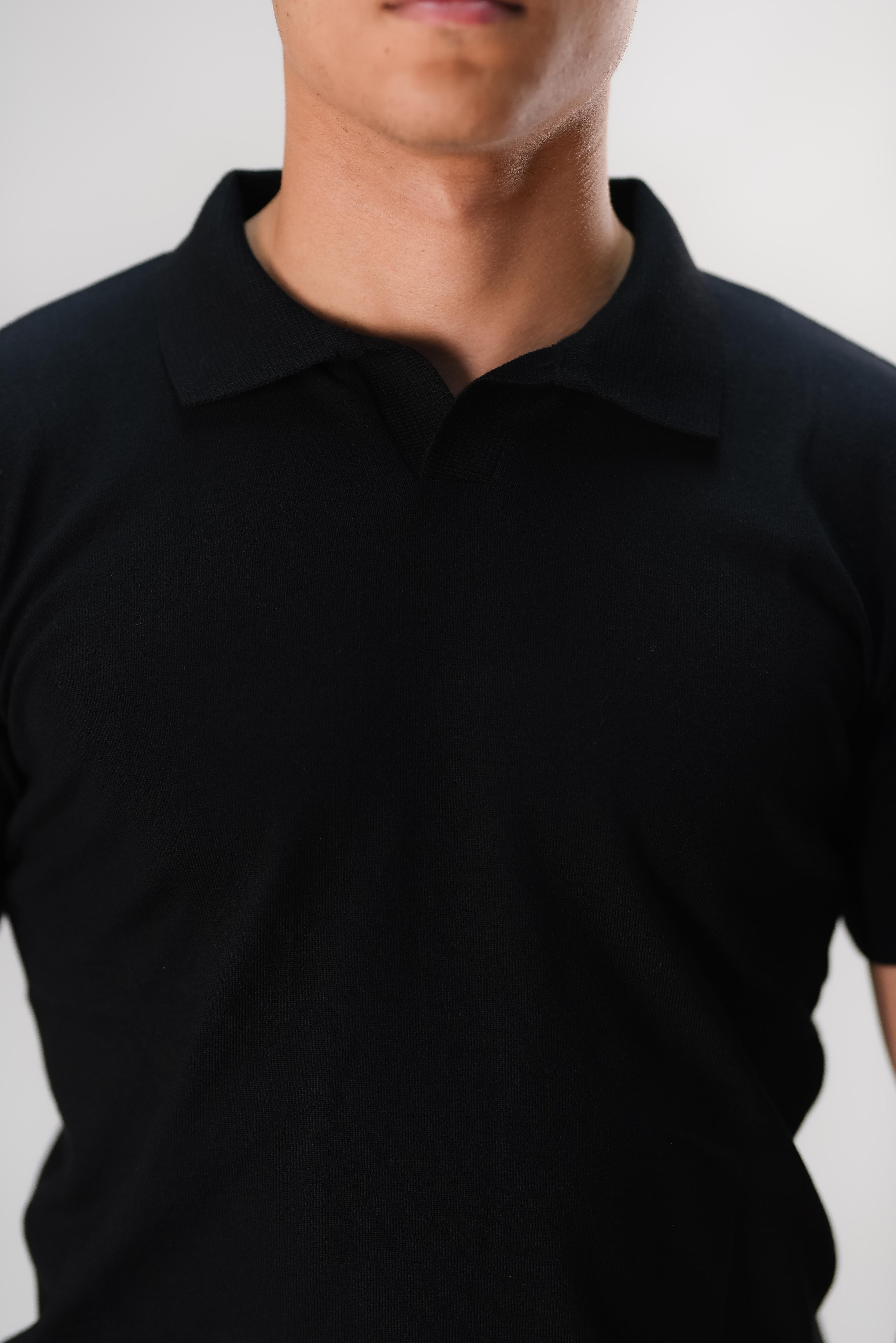 Essential knit polo