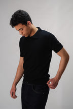 Essential knit polo