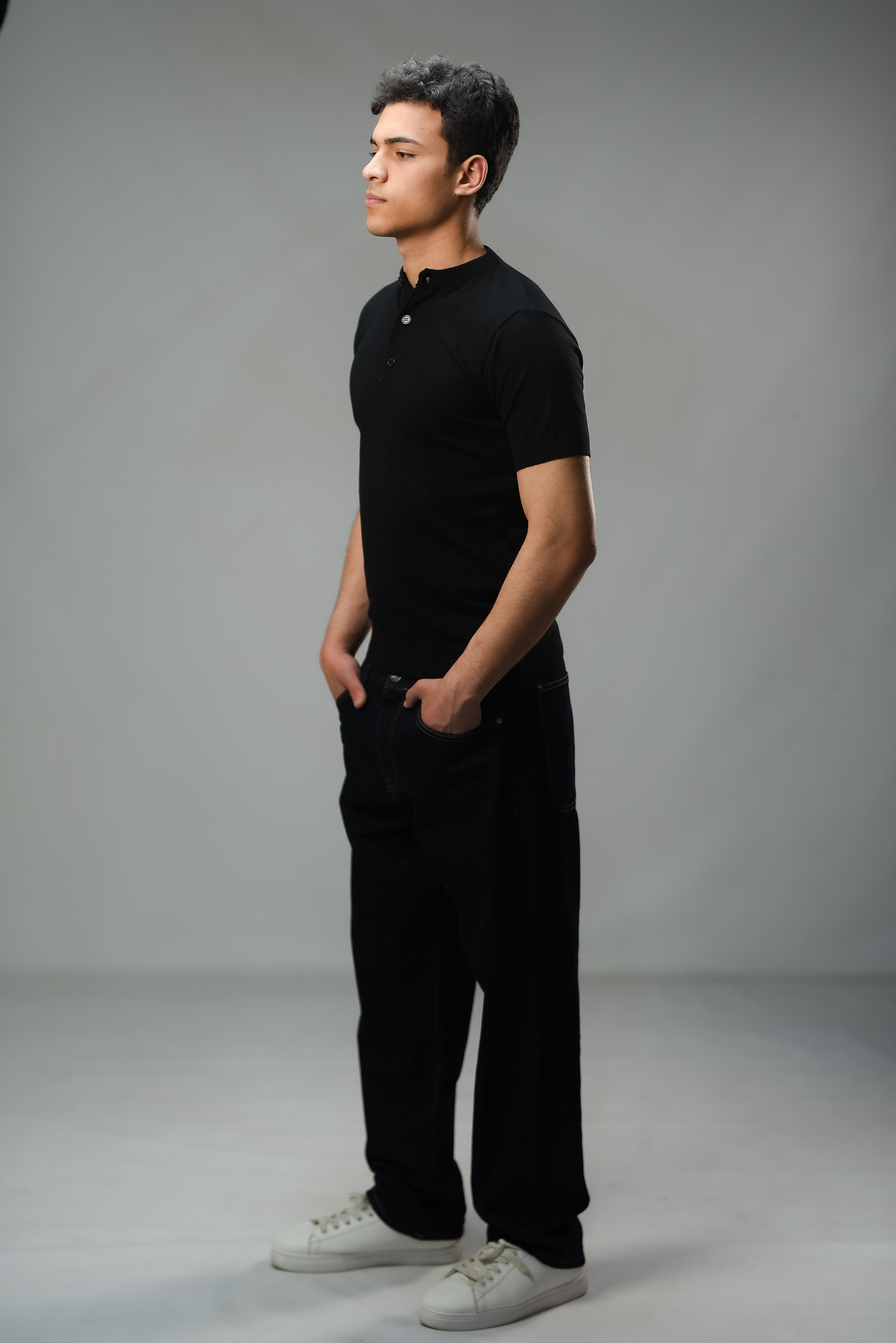 Groomi Henley Knit
