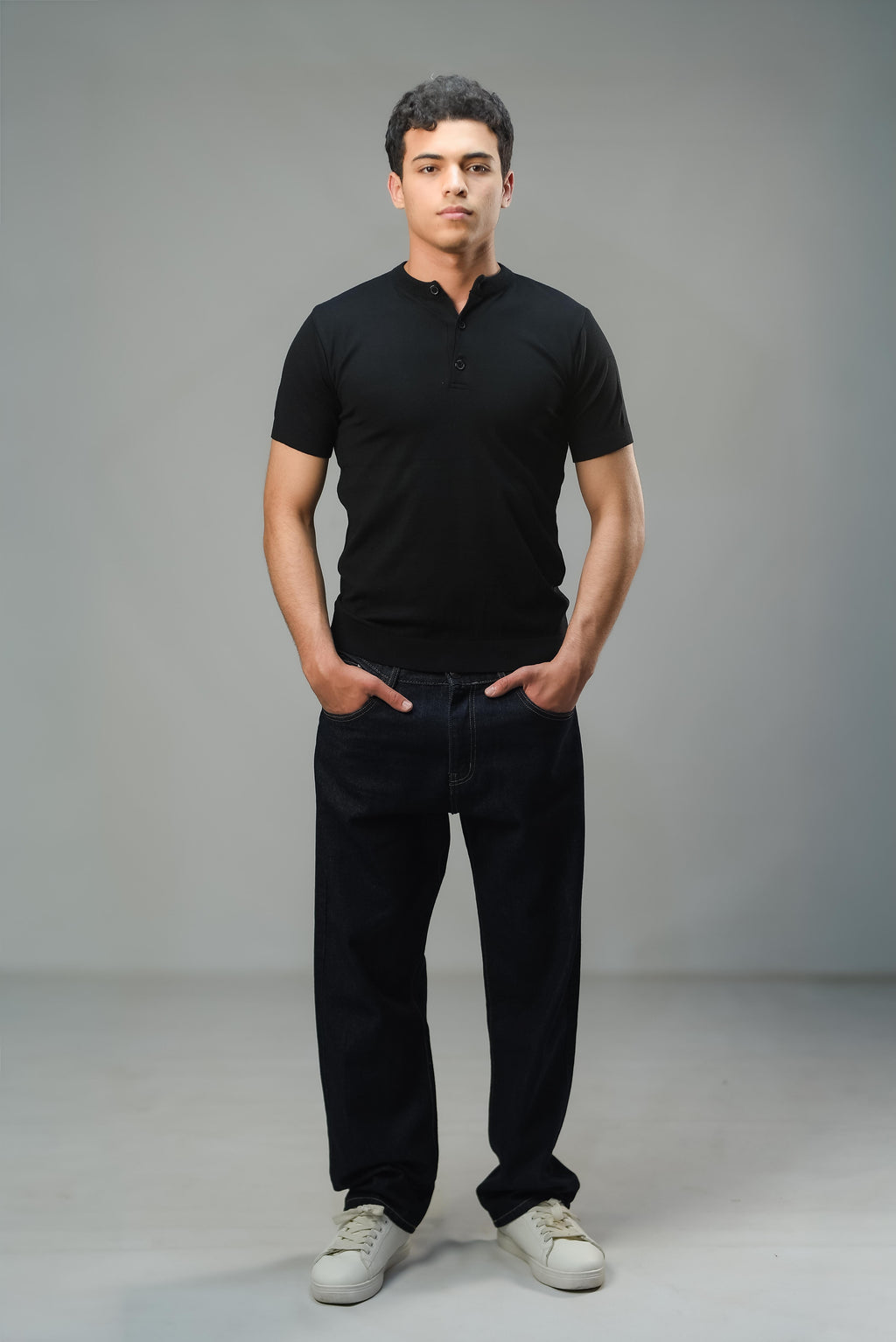 Groomi Henley Knit