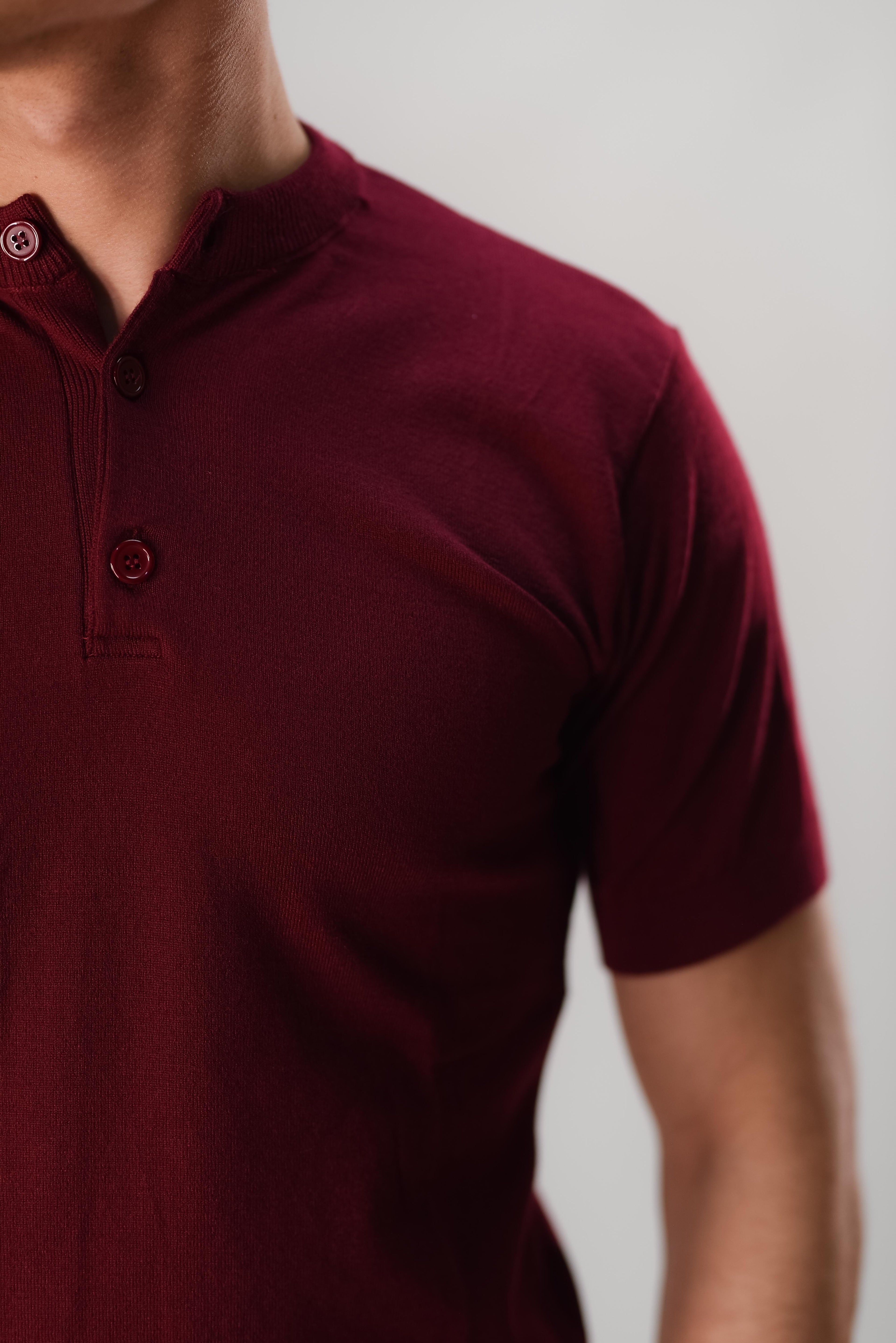 Groomi Henley Knit