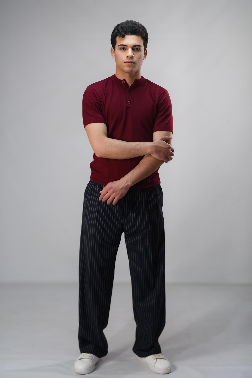 Groomi Henley Knit