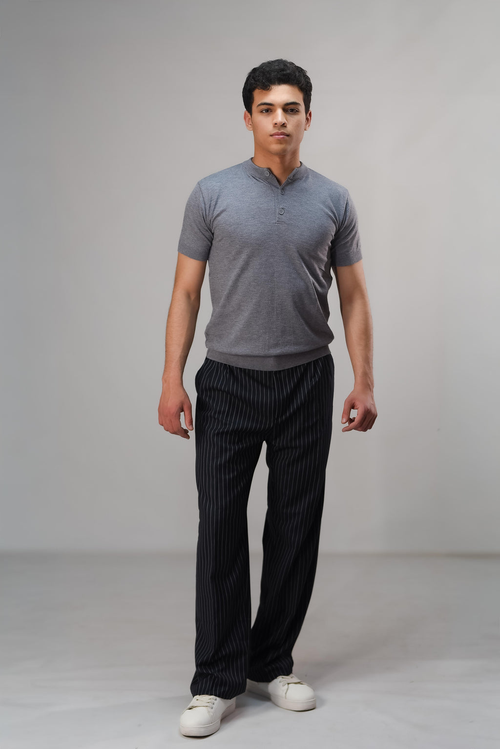Groomi Henley Knit
