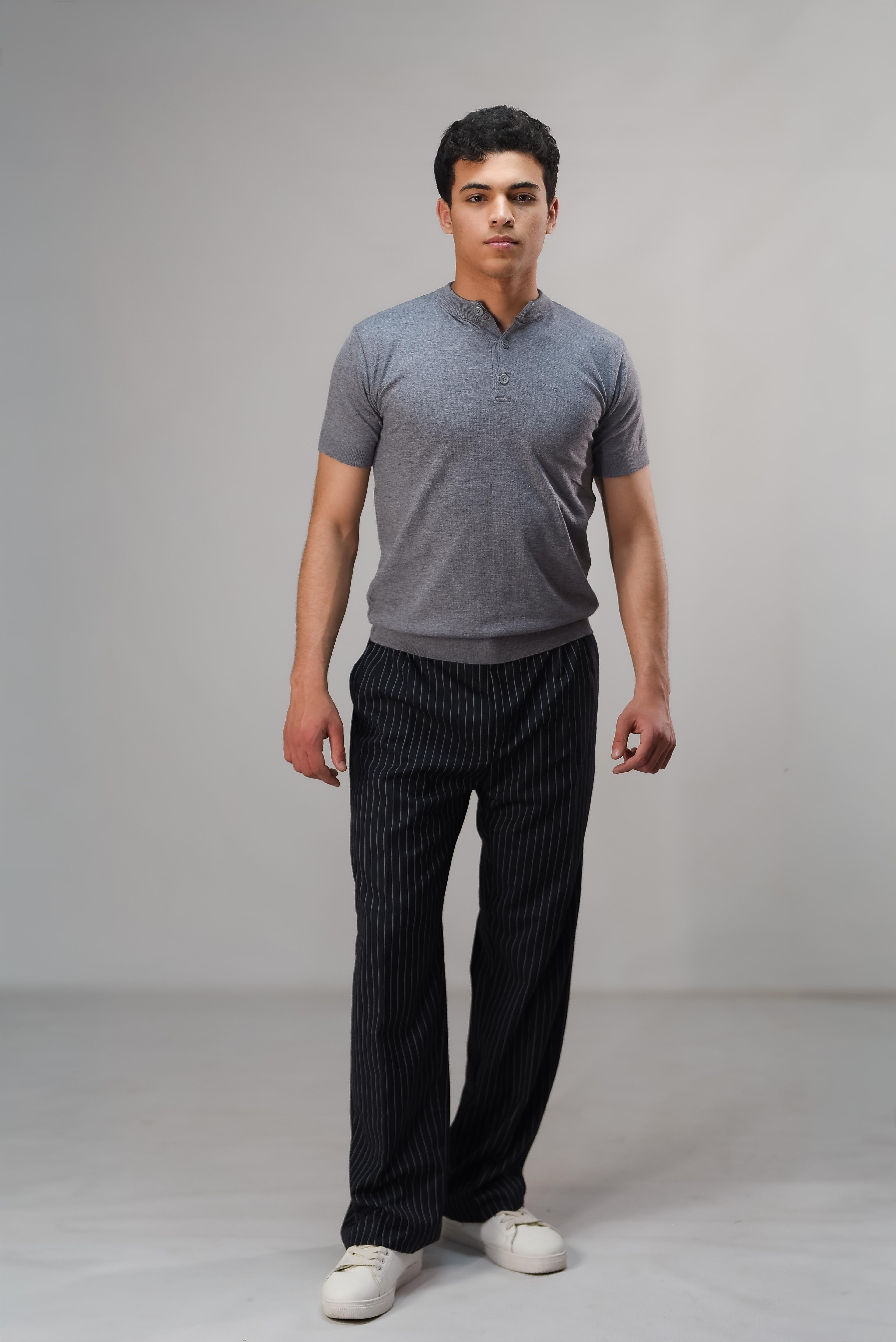 Groomi Henley Knit