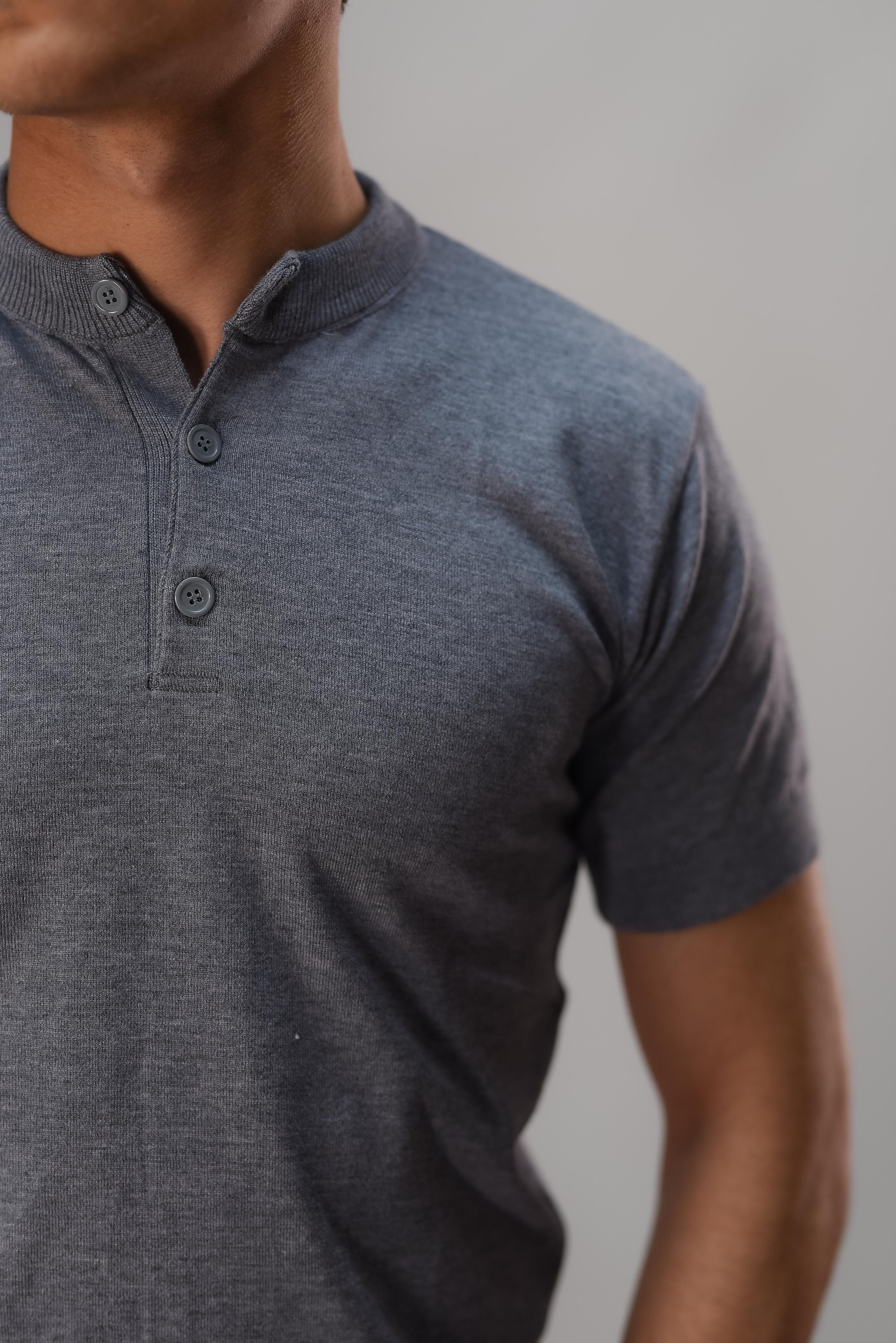 Groomi Henley Knit