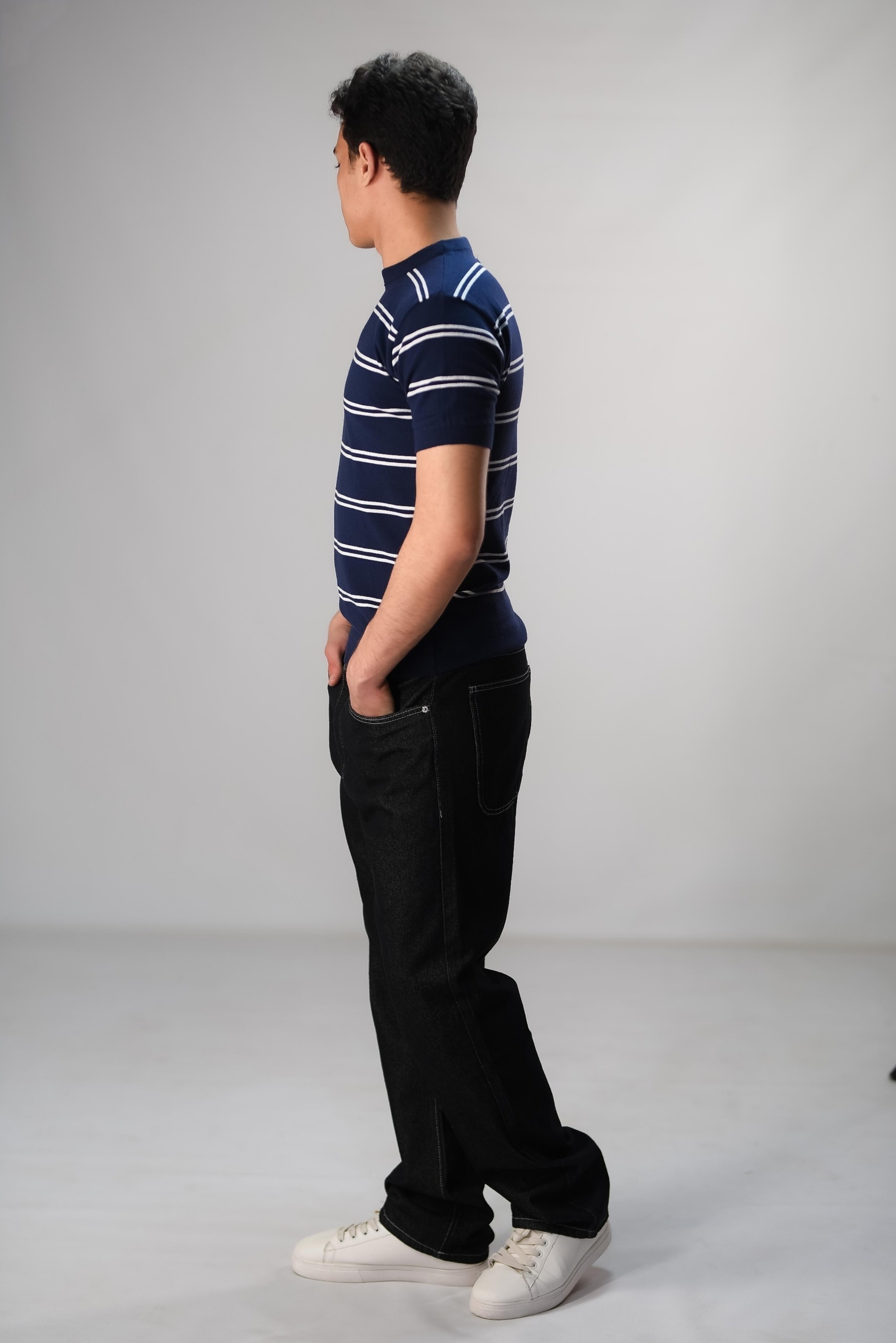 Groomi Knit T-shirt (stripe)