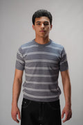 Groomi Knit T-shirt (stripe)