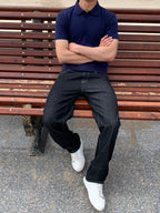 Essential knit polo