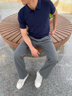 Essential knit polo